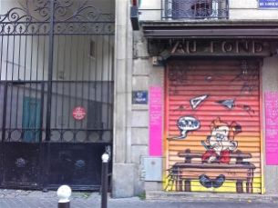street art rideau de fer rue de crimée paris