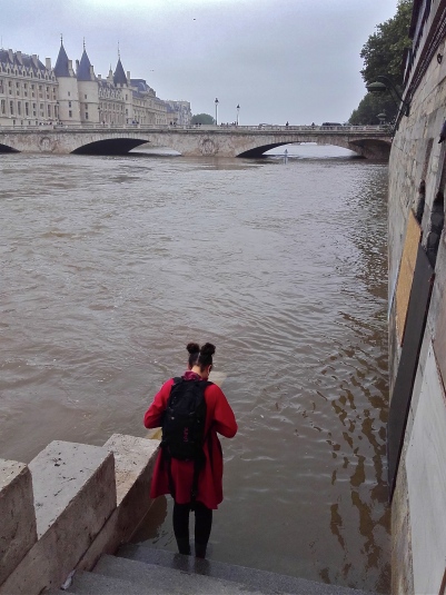 quais de Seine innondés, paris, juin 2016
